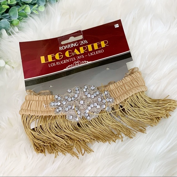 Roaring 20’s Flapper Leg Garter New - Picture 2 of 5